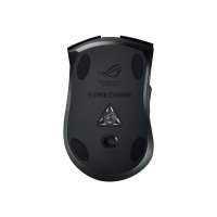 ASUS ROG Strix Carry - Maus - Für Rechtshänder - optisch - kabellos - 2.4 GHz, Bluetooth 5.0 LE - kabelloser Empfänger (USB)