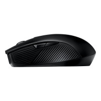 ASUS ROG Strix Carry - Maus - Für Rechtshänder - optisch - kabellos - 2.4 GHz, Bluetooth 5.0 LE - kabelloser Empfänger (USB)