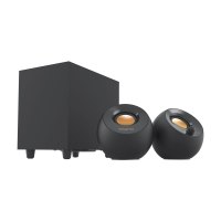 Creative Labs Creative Pebble Plus - Lautsprechersystem - für PC - 2.1-Kanal - 8 Watt (Gesamt)