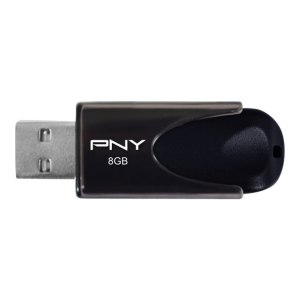 PNY Attaché 4 - USB-Flash-Laufwerk - 8 GB - USB