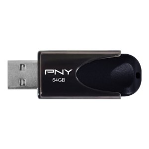 PNY Attaché 4 - USB-Flash-Laufwerk - 64 GB