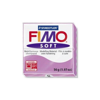 STAEDTLER FIMO soft - Argilla da modellare - Lavanda - 110 °C - 30 min - 56 g - 55 mm