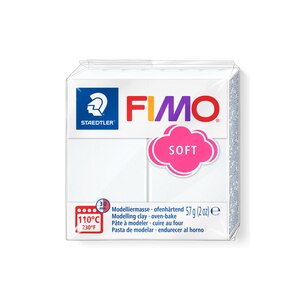 STAEDTLER FIMO 8020 - Modellierton - Weiß - 1...