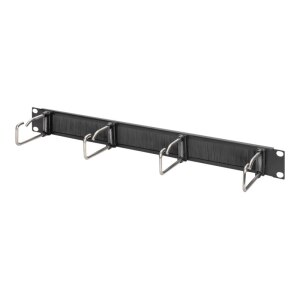 DIGITUS Kabelrangierpanel mit Stahlbügeln und...