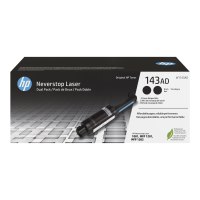 HP Kit ricarica toner nero originale Neverstop 143AD - dual-pack - 2500 pagine - Nero - 2 pz