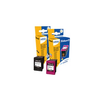 Pelikan 4950930 - Compatible - Black - Cyan - Magenta - Yellow - HP - Twin pack - HP Deskjet 2600 HP Deskjet 2620 HP Deskjet 2622 HP Deskjet 2630 HP Deskjet 2632 HP Deskjet 2633 HP... - 2 pc(s)