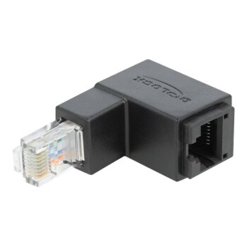 Delock 86423 - RJ-45 - RJ-45 - Nero