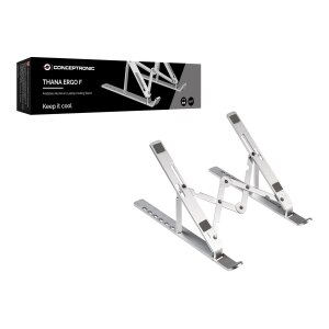 Conceptronic THANA04S ERGO Foldable Aluminum Laptop...