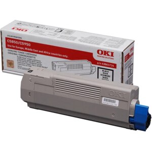 OKI Black - original - toner cartridge
