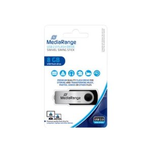 MEDIARANGE MR908 - 8 GB - USB Type-A / Micro-USB - 2.0 -...