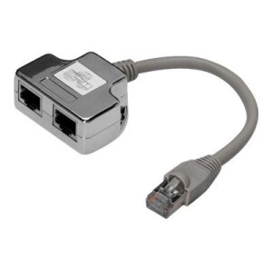 DIGITUS CAT 5e Patchkabel-Adapter, 2x CAT 5e, geschirmt