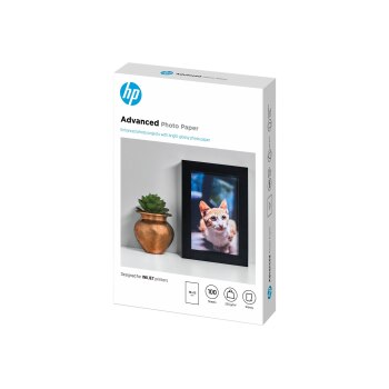 HP Advanced Glossy Photo Paper - Glänzend - 100 x 150 mm