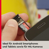 SanDisk Ultra - Flash-Speicherkarte (microSDXC-an-SD-Adapter inbegriffen)