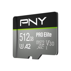 PNY PRO Elite - Flash memory card (microSDXC-to-SD...