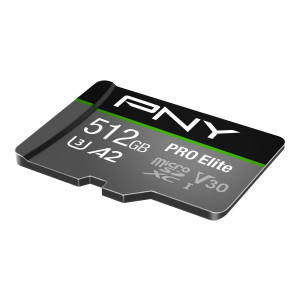 PNY PRO Elite - Flash memory card (microSDXC-to-SD adapter included)