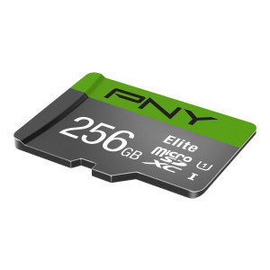 PNY Elite Memory Card 256GB MicroSDXC UHS-I Class 10