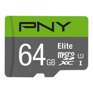 PNY Elite - Flash memory card - 64 GB - UHS-I U1 / Class10