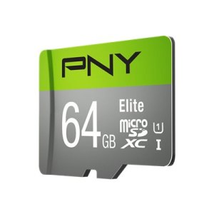 PNY Elite - Flash-Speicherkarte - 64 GB - UHS-I U1 / Class10