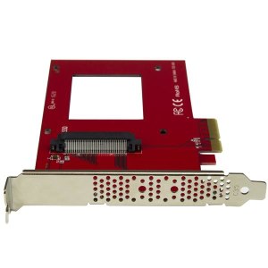 StarTech.com U.2 to PCIe Adapter for 2.5" U.2 NVMe SSD