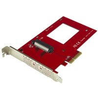 StarTech.com U.2 to PCIe Adapter for 2.5" U.2 NVMe SSD