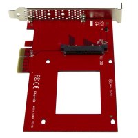 StarTech.com U.2 to PCIe Adapter for 2.5" U.2 NVMe SSD