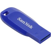 SanDisk Cruzer Blade 64GB USB Flash Drive USB Type-A 2.0 Blue