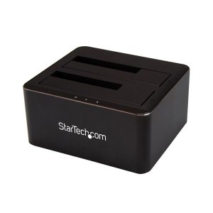 StarTech.com Dual SATA hard drive docking station for 2x...