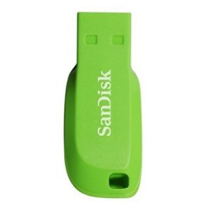 SanDisk Cruzer Blade 16GB USB Stick USB Type-A 2.0 Green