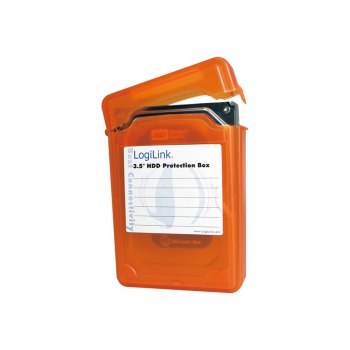 LogiLink UA0133O - Cover - Arancione - 3.5" - Resistente agli urti - Resistente all’acqua