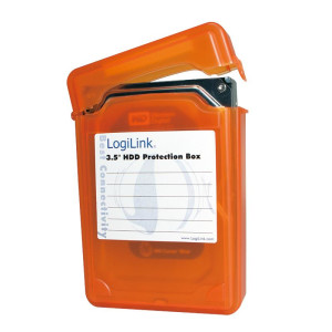 LogiLink UA0133O - Cover - Arancione - 3.5" - Resistente agli urti - Resistente all’acqua