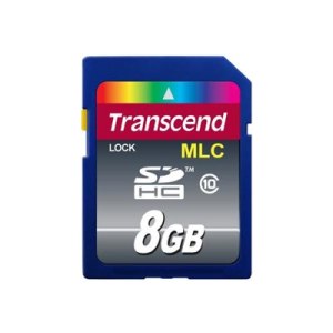 Transcend Flash-Speicherkarte - 8 GB - Class 10