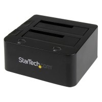 StarTech.com USB 3.0 Universal Festplatten Dockingstation - SATA III und IDE 2,5 & 3,5 HDD und SSD Docking Station mit UASP - Speicher-Controller - 2.5", 3.5" (6.4 cm, 8.9 cm)