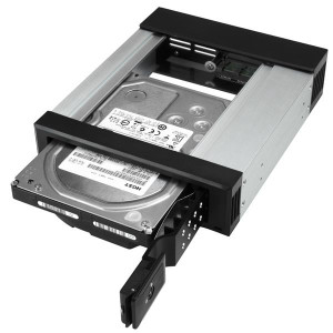 StarTech.com 5.25" to 3.5" Trayless Hard Drive Hot Swap Bay