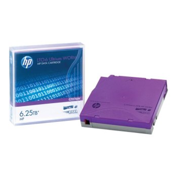 HPE C7976W - LTO - 6250 GB - 2,5:1 - Porpora - Metallo - 1,27 cm