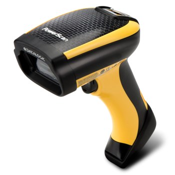 Datalogic PowerScan PD9130 Portable Barcode Reader 1D LED Black, Yellow