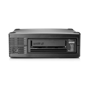 HPE StoreEver LTO-8 Ultrium 30750 - LTO - 2.5:1 - Serial Attached SCSI (SAS) - 5.25" Half-height - Black - 256-bit AES