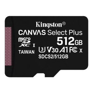 Kingston Canvas Select Plus - 512 GB - MicroSDXC - Classe...