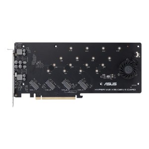 ASUS HYPER M.2 X16 GEN 4 CARD - Schnittstellenadapter - M.2 - Expansion Slot to M.2 - M.2 Card - PCIe 4.0 x16