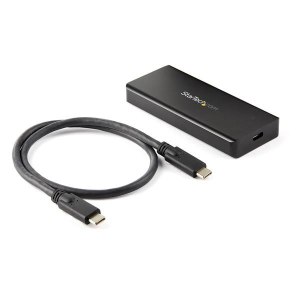 StarTech.com USB-C 10 Gbps M.2 NVMe PCIe SSD Enclosure -...