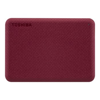 Toshiba Canvio Advance External Hard Drive 2000GB Red