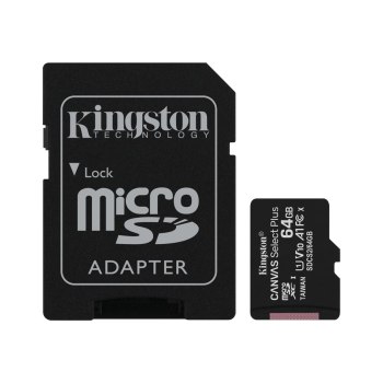 Kingston Canvas Select Plus - Flash-Speicherkarte (microSDXC-an-SD-Adapter inbegriffen)