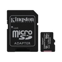 Kingston Canvas Select Plus - 64 GB - SDXC - Classe 10 - UHS-I - 100 MB/s - 85 MB/s