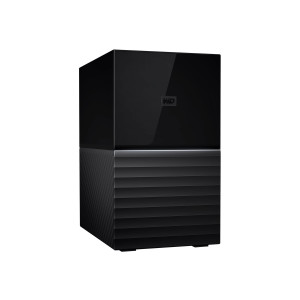 WD My Book Duo WDBFBE0360JBK - Festplatten-Array - 36 TB - 2 Schächte - HDD 18 TB x 2 - USB 3.1 Gen 1 (extern)