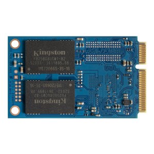 Kingston KC600 - SSD - encrypted - 256 GB - internal - mSATA - SATA 6Gb/s - 256-bit AES - TCG Opal Encryption, Self-Encrypting Drive (SED)