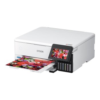 Epson EcoTank ET-8500 - Ad inchiostro - Stampa a colori - 5760 x 1440 DPI - Scansione a colori - A4 - Bianco