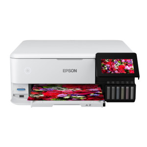 Epson EcoTank ET-8500 - Ad inchiostro - Stampa a colori - 5760 x 1440 DPI - Scansione a colori - A4 - Bianco