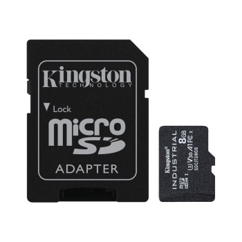 Kingston Industrial - Flash-Speicherkarte (microSDHC/SD-Adapter inbegriffen)