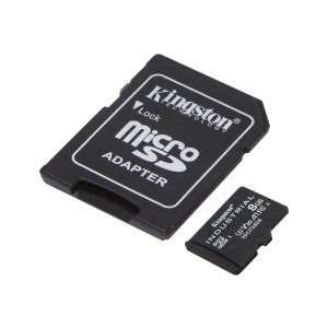 Kingston Industrial - Flash-Speicherkarte (microSDHC/SD-Adapter inbegriffen)