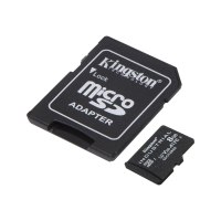 Kingston Industrial - Flash-Speicherkarte (microSDHC/SD-Adapter inbegriffen)