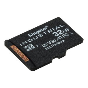 Kingston Industrial - Flash memory card (microSDHC to SD adapter included)